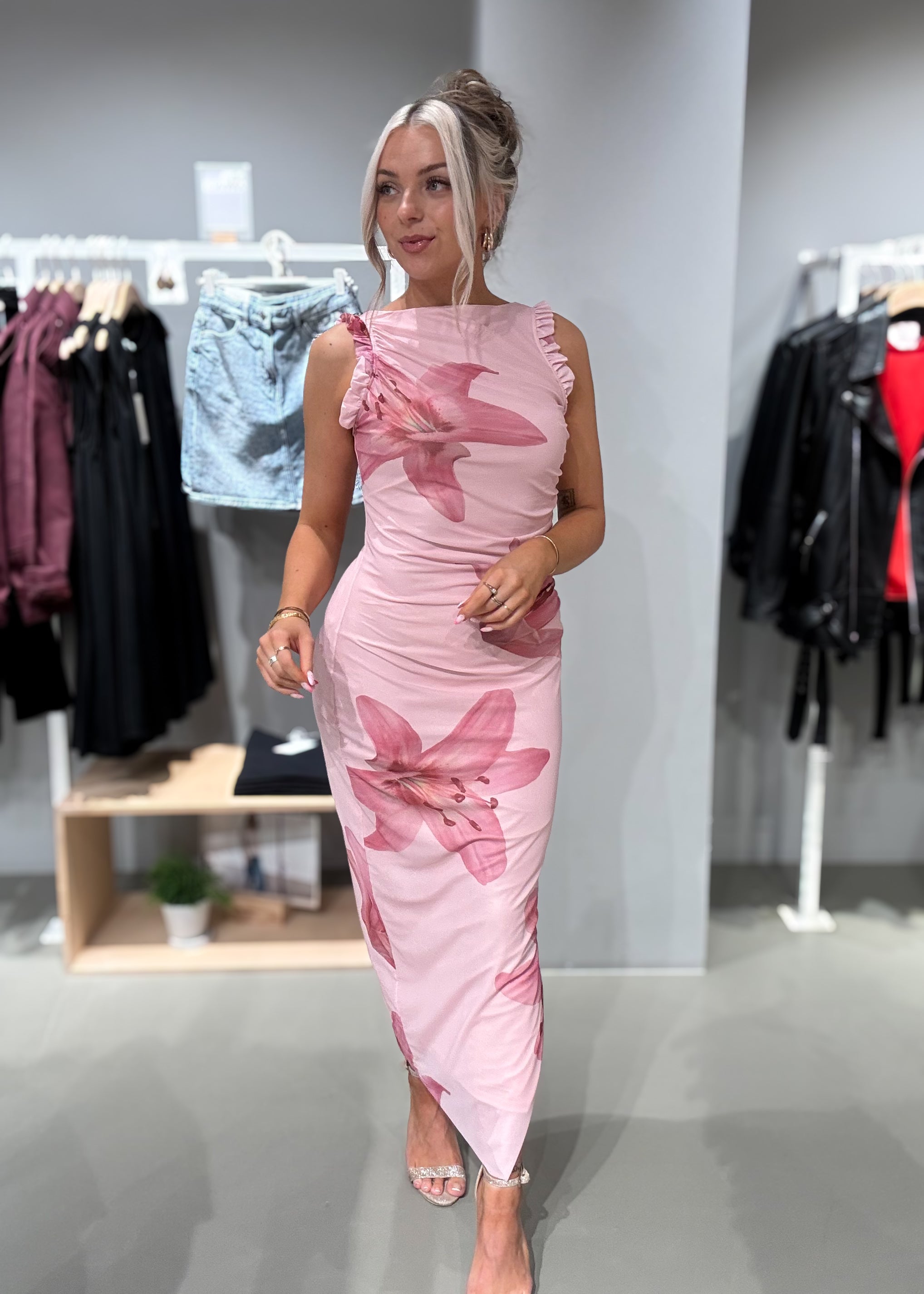 VIRIKKE Long Dress - Bonbon